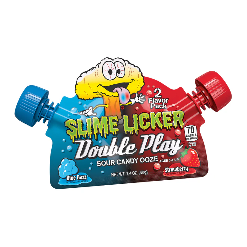 Жидкая. конфета Toxic Waste Slime Licker Double Play 40 гр /TOXIC WASTE