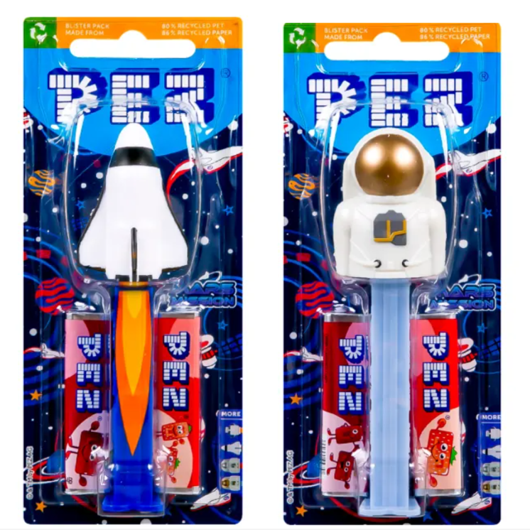 PEZ Игрушка "Миссия МАРС" +2 блистера /Венгрия