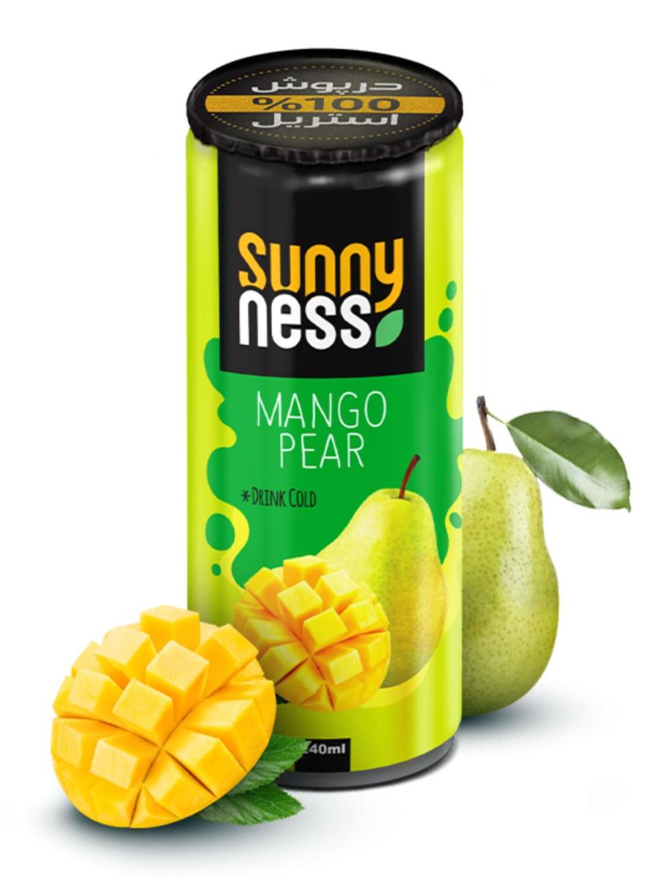 Напиток б\а сокосодержащий Sunny Ness Манго и груша 240 мл (24 шт в уп)