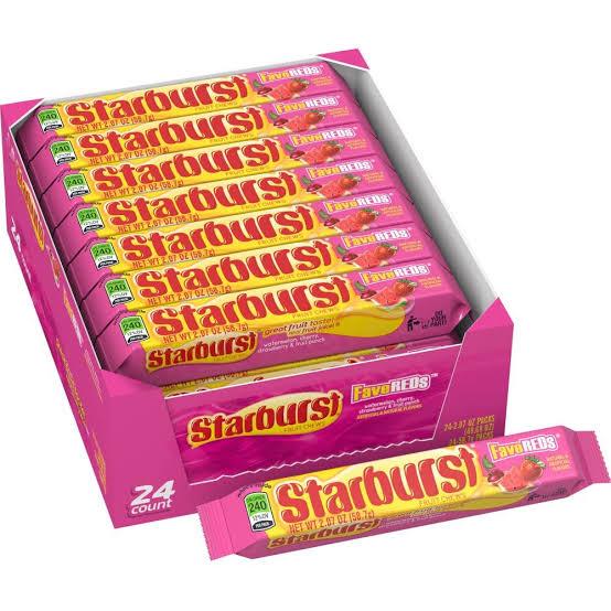 Жев.конфета Starburst FAVEREDS CHEWY   58,7гр