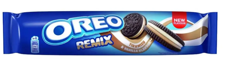 Печенье Oreo Remix Тирамису и Ваниль 157гр / Испания