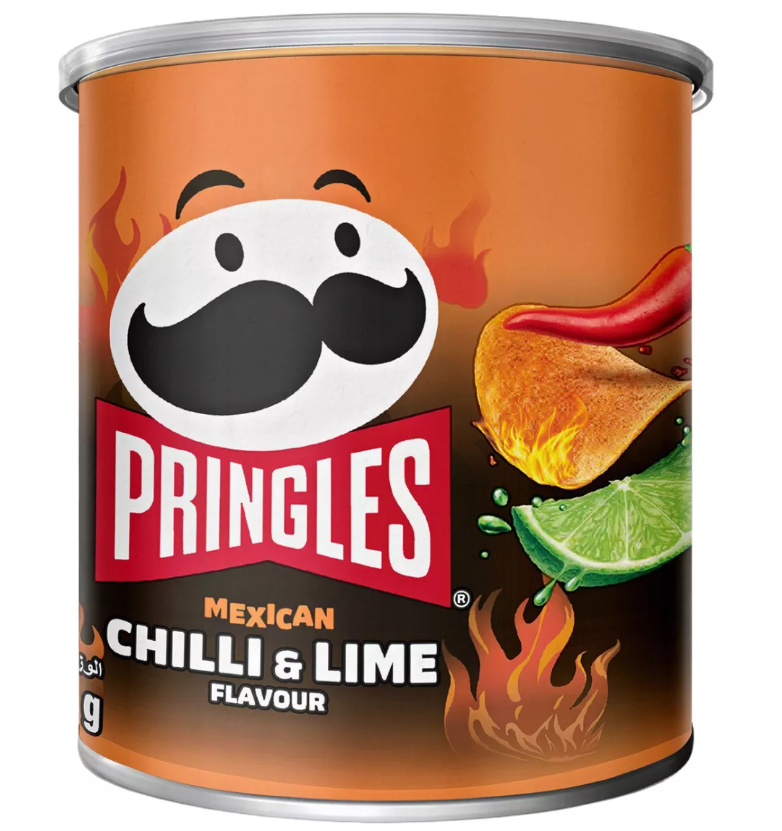 Картофельные чипсы Pringles Mexican Chilli & Lime, 40 г