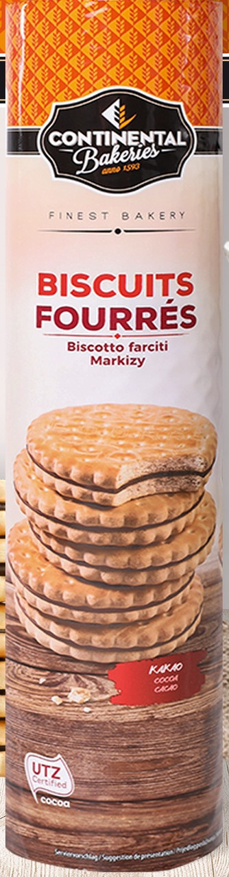 Печенье Continental  Biscuits Fourres 500 гр