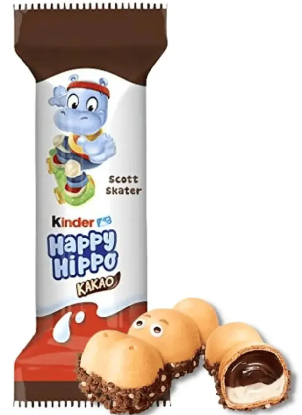 Батончик Kinder Happy Hippo Какао 20.7 гр. (28 шт в упак) 1