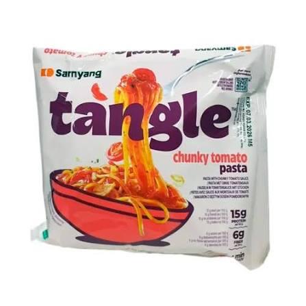 Лапша Samyang TANGLE с густым томатным соусом 105гр 0