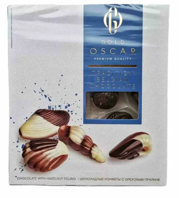Шоколадные конфеты Ракушки Gold Oscar 250 гр