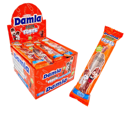 Жев.мармелад Damla sour Tubes Кола 35 гр  (24 шт в упаковке)