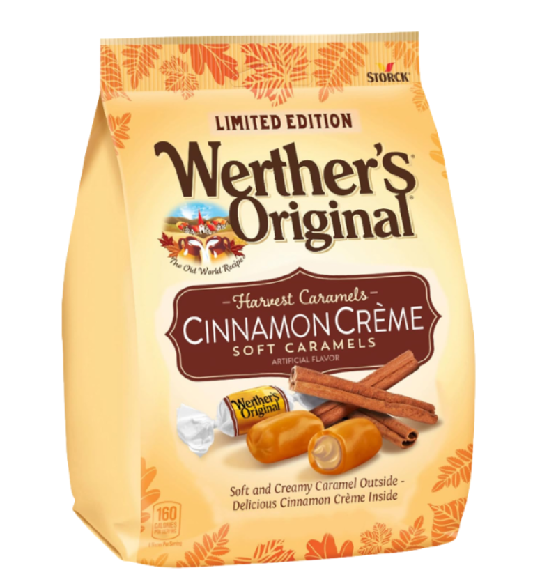 Сливочная карамель Werthers Original Cinnamon Creme 210 гр