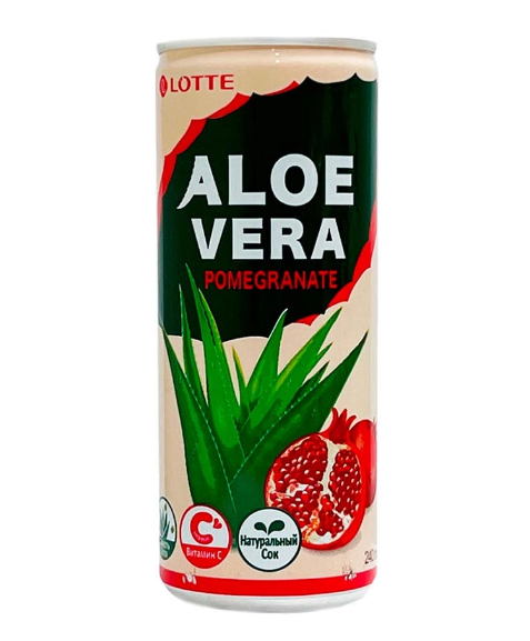 Напиток Aloe Vera Гранат 240 мл \ LOTTE (30 шт - упак)