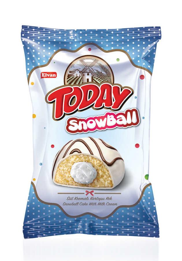 Пончик снежок Snowball TODAY молочный 40 гр (24 шт в упак)