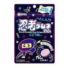Жев.резинка Coris Ninja Bubble Gum Grape   25гр