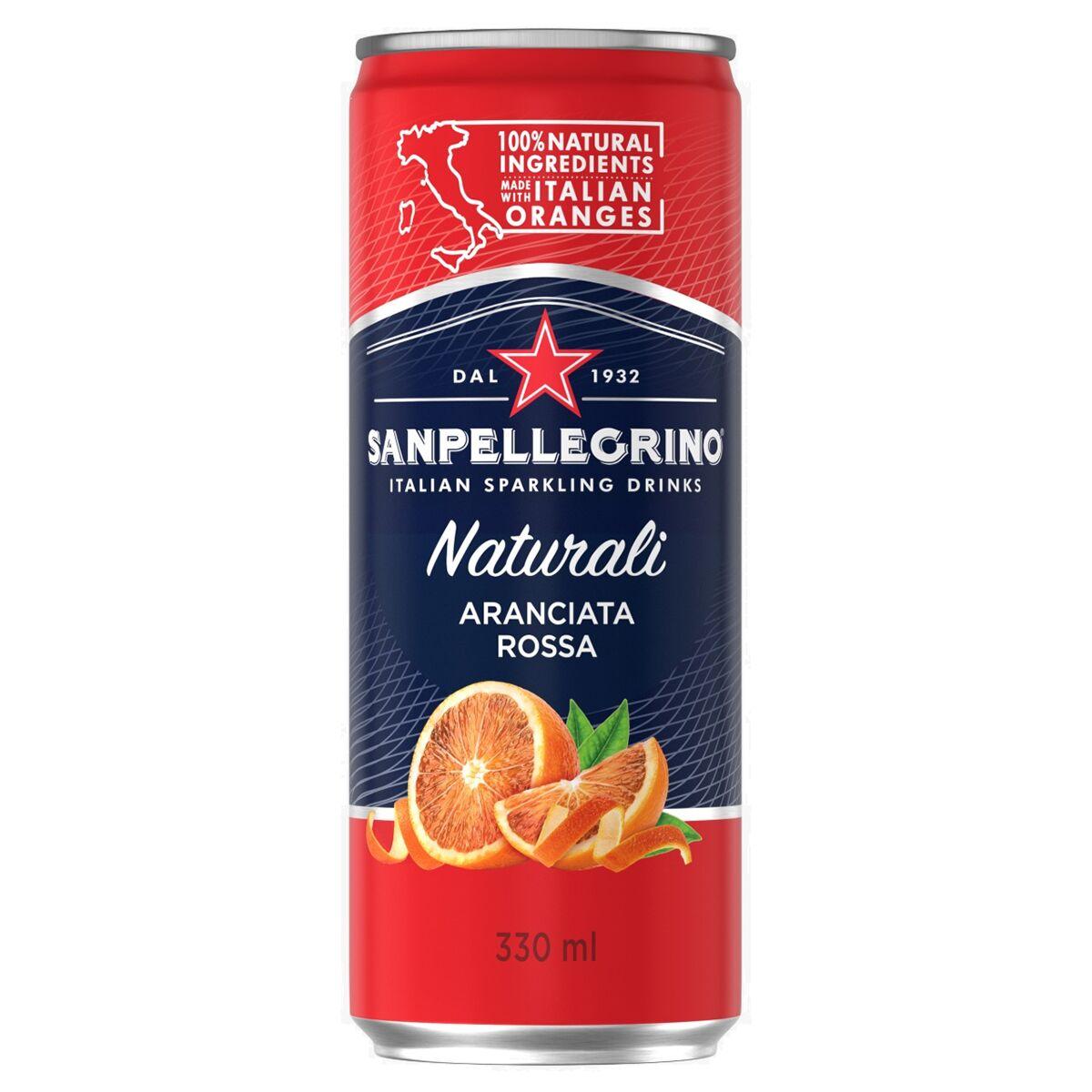 Газированный напиток San Pellegrino Aranciata Rossa 330мл (24 шт в упаковке) ИТАЛИЯ