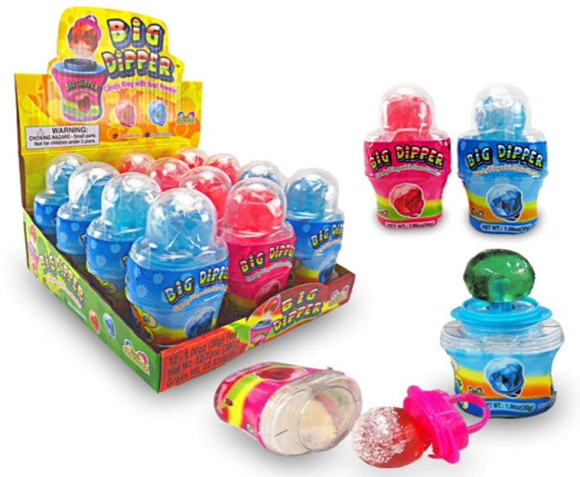 Кольцо с кислым порошком Big Dipper Kidsmania 30 гр