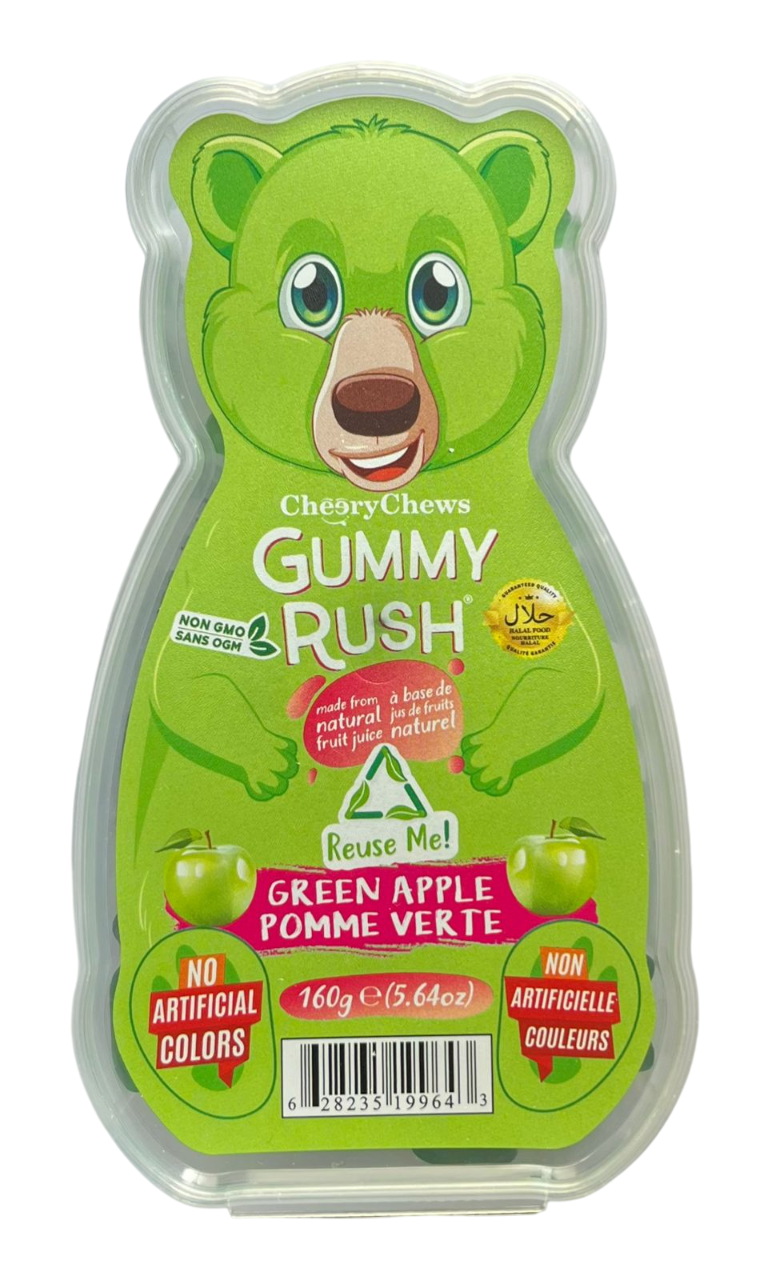 Жев.мармелад Мишки со вкусом Яблока 160 гр / Gummy Rush