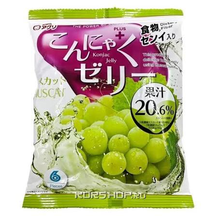 Желе Yukiguni Aguri со вкусом муската   96гр