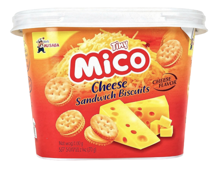 Печенье Tiny Mico Cheese Sandwich Biscuits со вкусом сыра 36 г