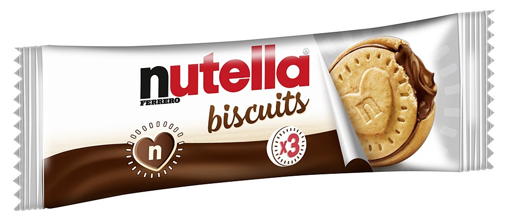 Печенье c шоколадной начинкой Nutella biscuits 41,4 гр.(28 шт в упак)