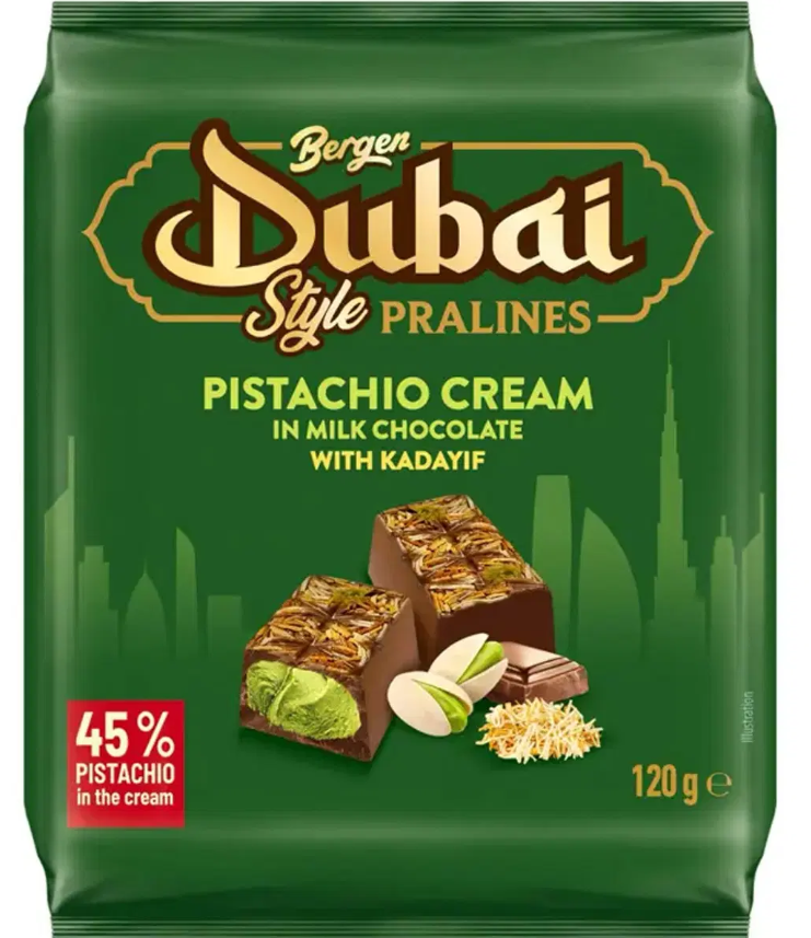 Шоколадные конфеты Dubai Style 120 гр / Bergen