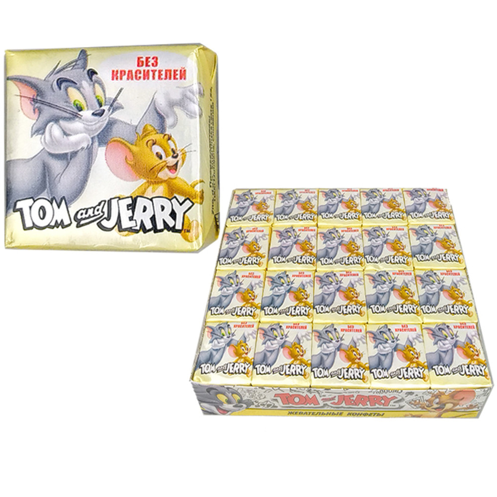 Жев.конфеты Tom&Jerry Дыня 11,5 гр (40 шт в упак)