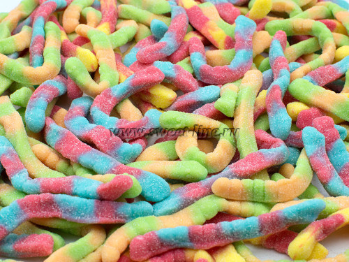 Жев.мармелад "Червячки в сахаре" 1кг /DAMEL Испания/