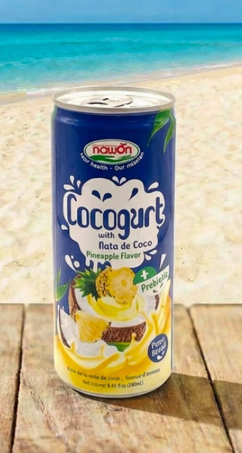 Напиток пребиотик COCOGURT с мякотью кокоса и Ананаса 250 мл