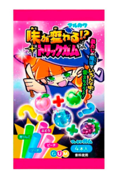 Жев.резинка Marukawa Changing Taste Trick Gum   10гр