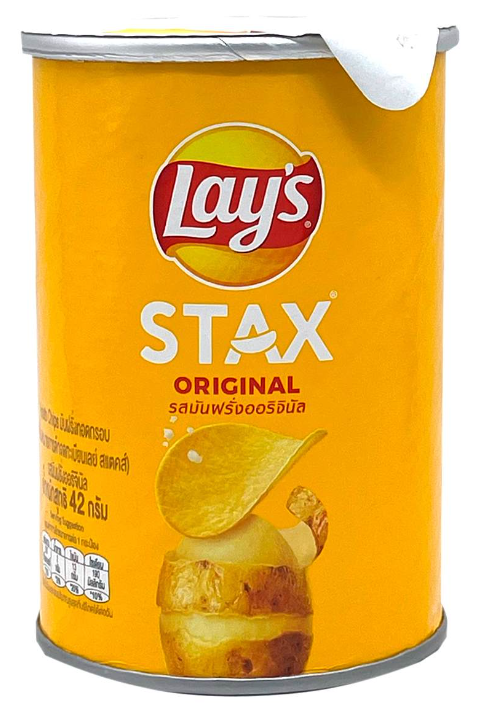 Чипсы LAY'S stax КЛАССИЧЕСКИЙ 42 гр (24шт в упак) Тайланд