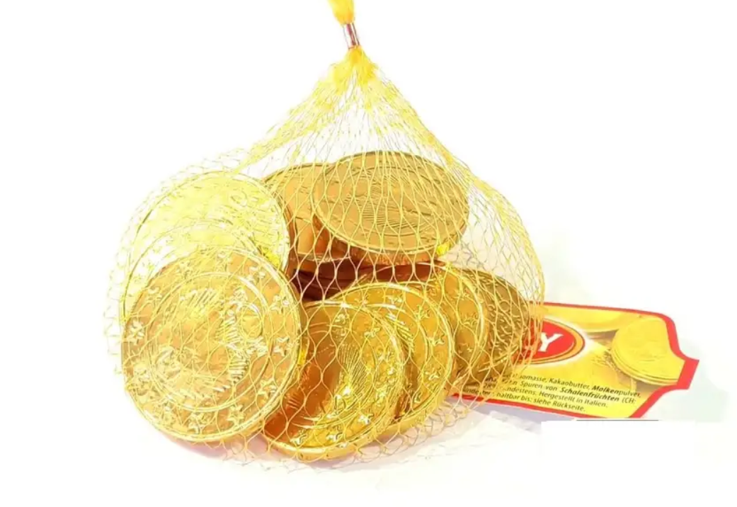 Шоколадные монетки Sweet Coins 96 гр / Yummy