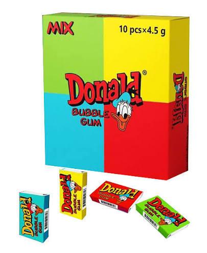 Жевательная резинка Donald MIX 45 г Россия