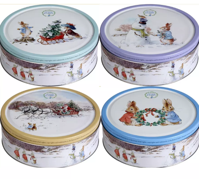 Печенье JACOBSENS Peter Rabbit ж/б 200гр / Дания