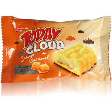 Пончик тортик Cloud TODAY c карамелью 45 гр (24 шт в упак)