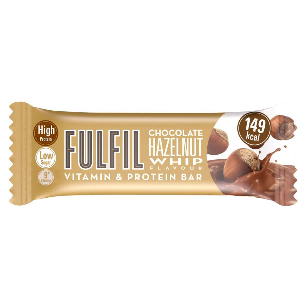 Витаминно-протеиновый батончик Ferrero FULFIL с фундуком в шоколаде, 40 г