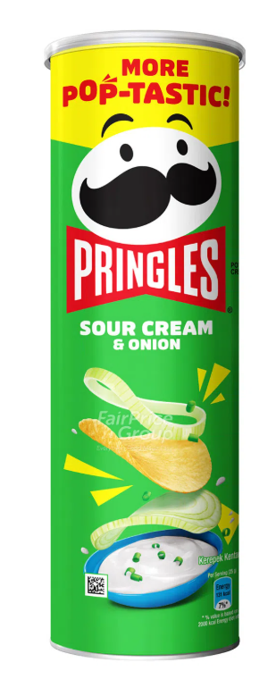 Чипсы Pringles Sour Cream & Onion 102 гр