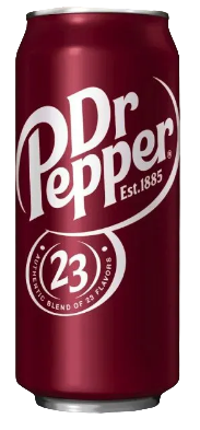 Dr.Pepper 23 Classic 330мл (высокая банка) /ЕВРОПА/ (24шт-упак)