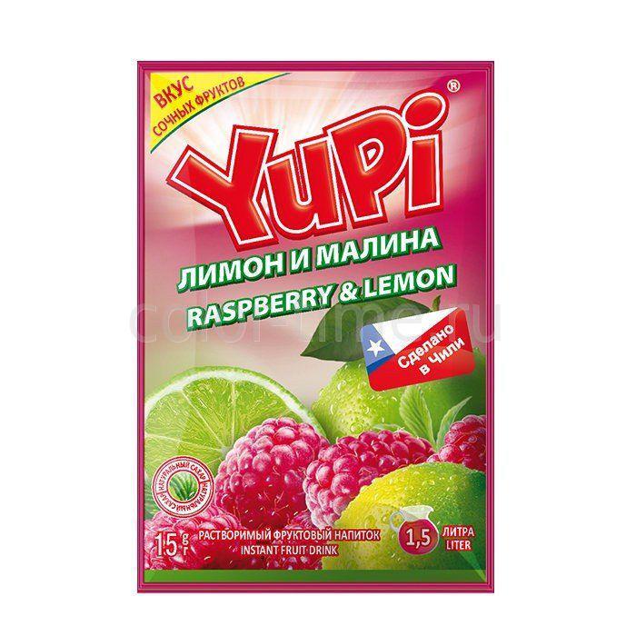 Растворимый напиток Yupi Лимон и Малина