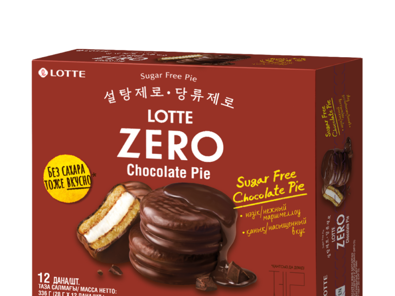 Печенье Lotte ZERO CHOCOPIE   336гр