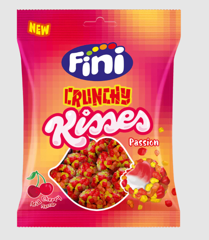Жев.мармелад "Crunchy Kisses" 75 гр /FINI Испания/