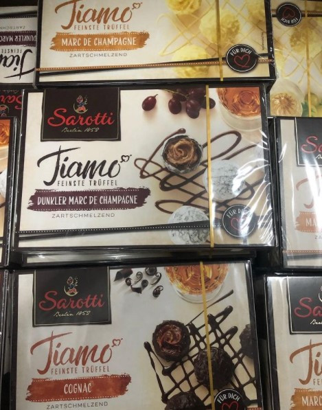 Шоколадные конфеты Sarotti Tiamo