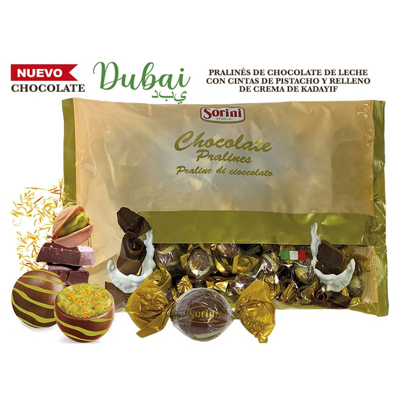 Конфеты шоколадные Sorini Chocolate Praline Dubai 1кг  Италия/