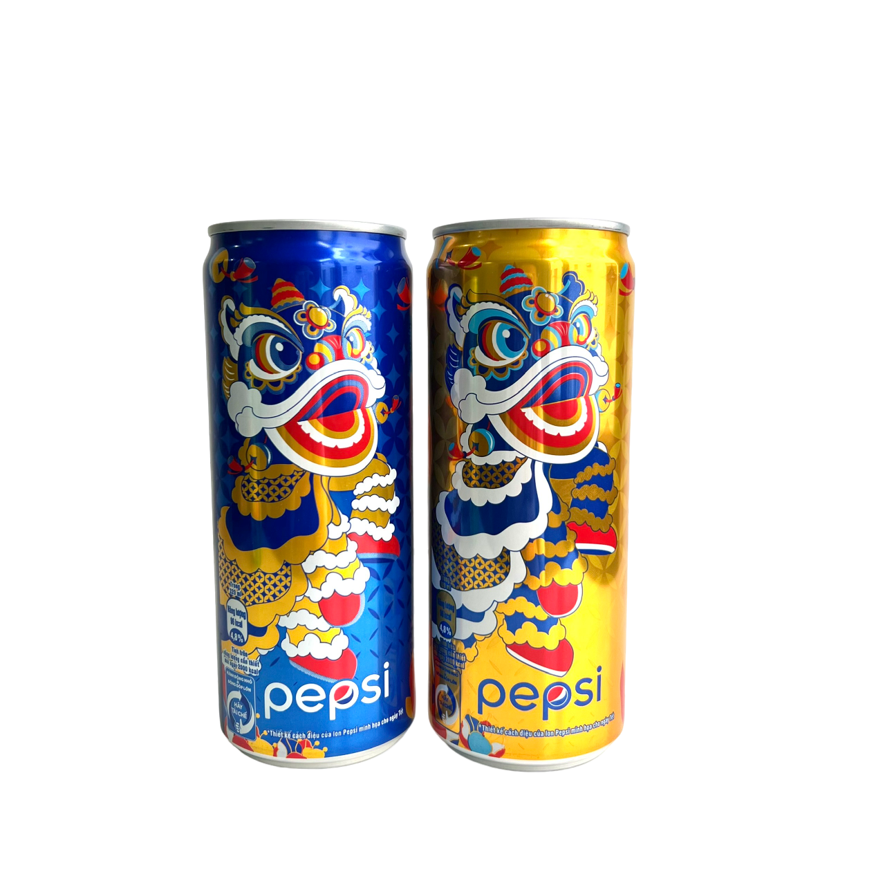 Газ.напиток PEPSI 320ml (высокая банка Китайский Дракон) Европа (28шт-упак)