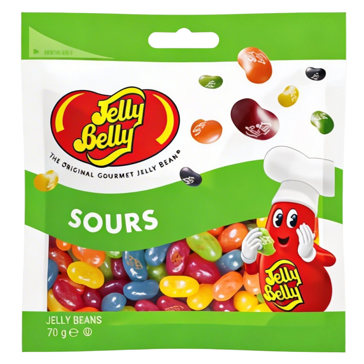 Кислые драже Jelly Belly Sours, 70 г