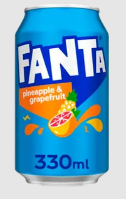 Fanta Pineapple & Grapefruit 330ml (24шт-упак) / Европа