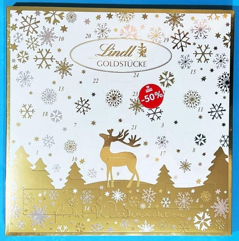 Рождественский календарь Lindt Advent адвент 156гр /Германия/