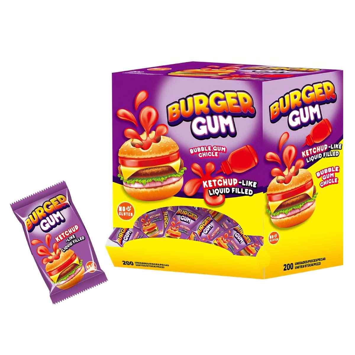 Жевательная резинка Burger бургеры, 4 г