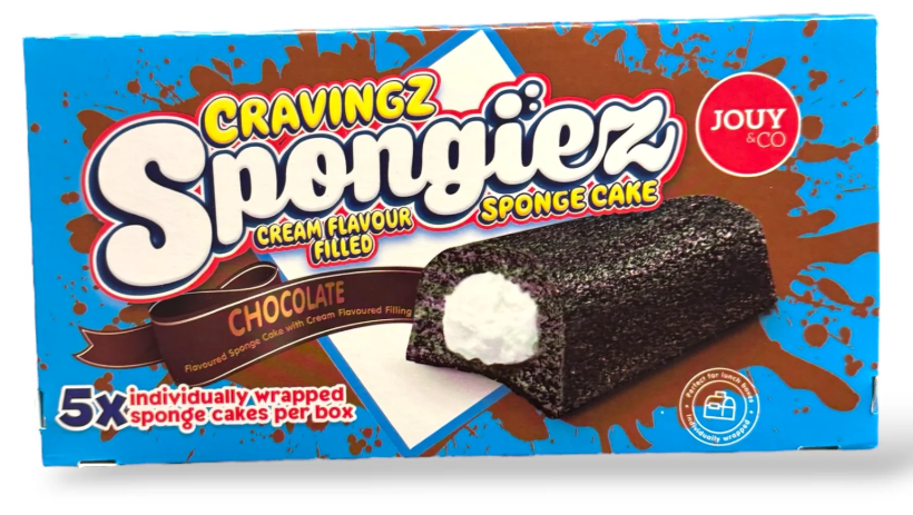 Бисквит Cravingz Spongiez шоколадный с кремовой начинкой 225 г