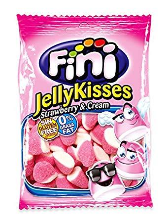 Жев.мармелад "Jelly Kisses" Клубничные дольки 90 гр поцелуй /FINI Испания/