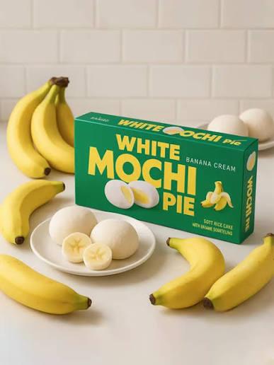 Рисовое пирожное Моти Samjin Banana Cream   150гр