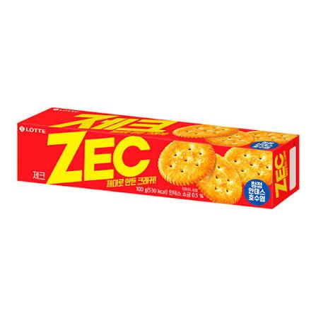 Печенье Lotte «ZEC» со вкусом сыра   100гр
