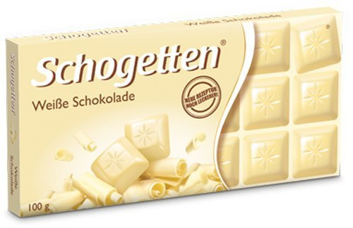 Молочный шоколад Schogetten White 100гр 15 шт. в упаковке)