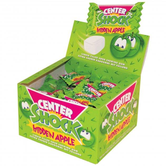 Center SHOCK Суперкислая жвачка Hidden Apple 4гр (100 шт в упак)